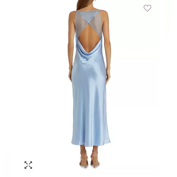 Amanda uprichard Veronica silk dress. - Picture 2 of 7